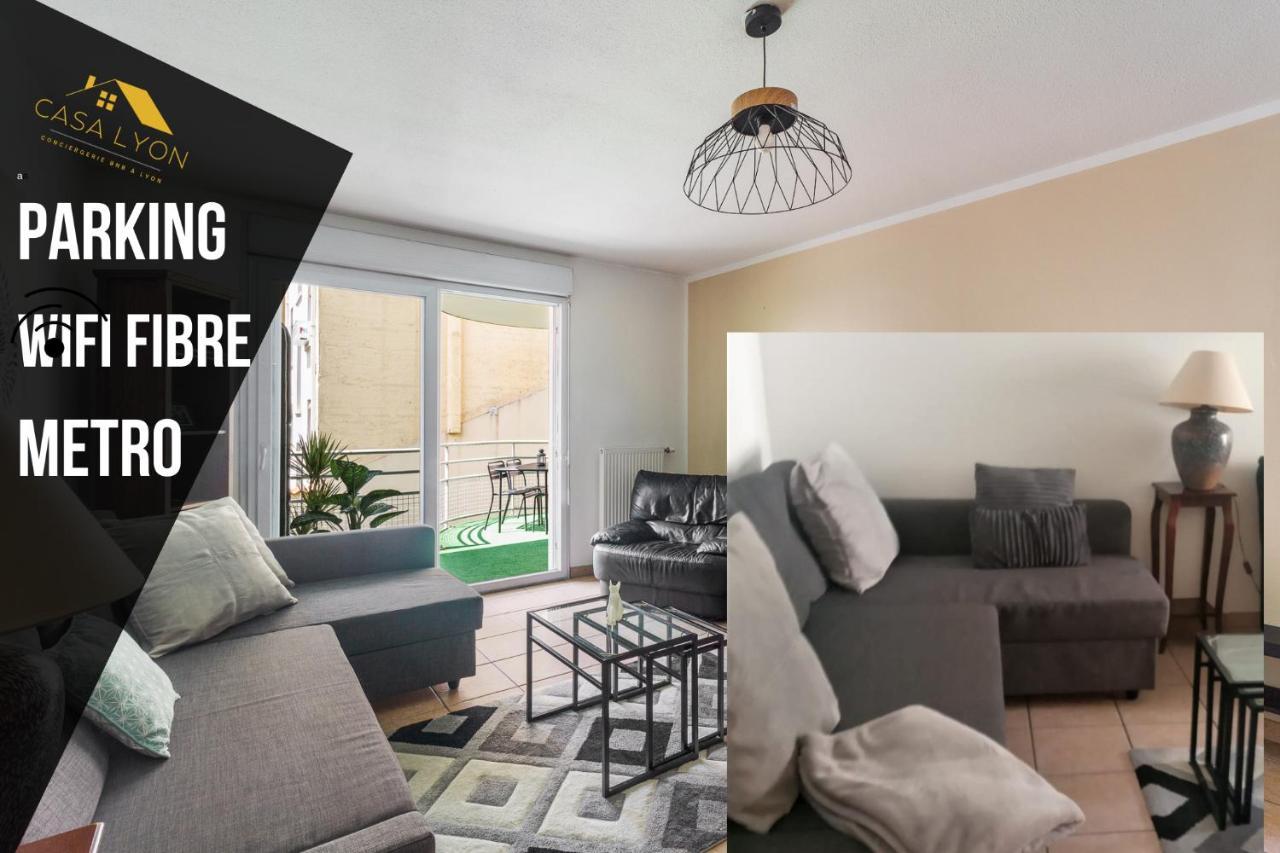 Nice Apartment With Parking Balcon Casa Lyon Villeurbanne Exterior foto